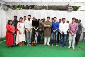 Trivikram-Nitin-Pawan Movie Launch